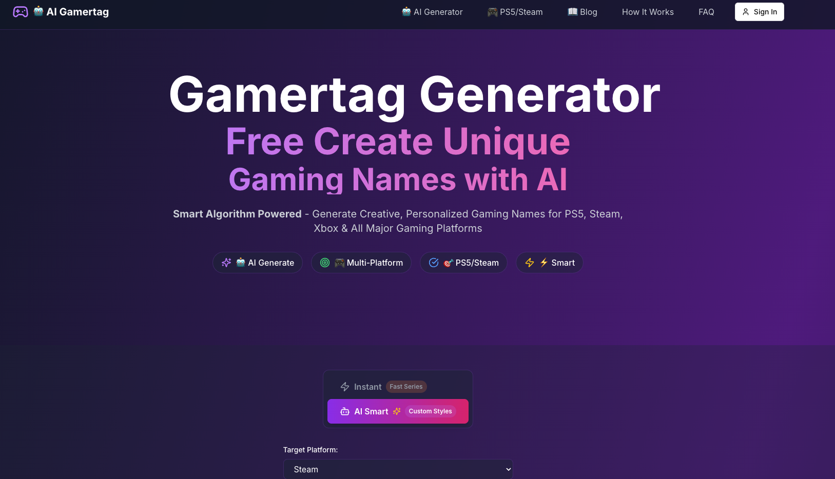 Gamertag Generator: The Art of Visual Identity in Names